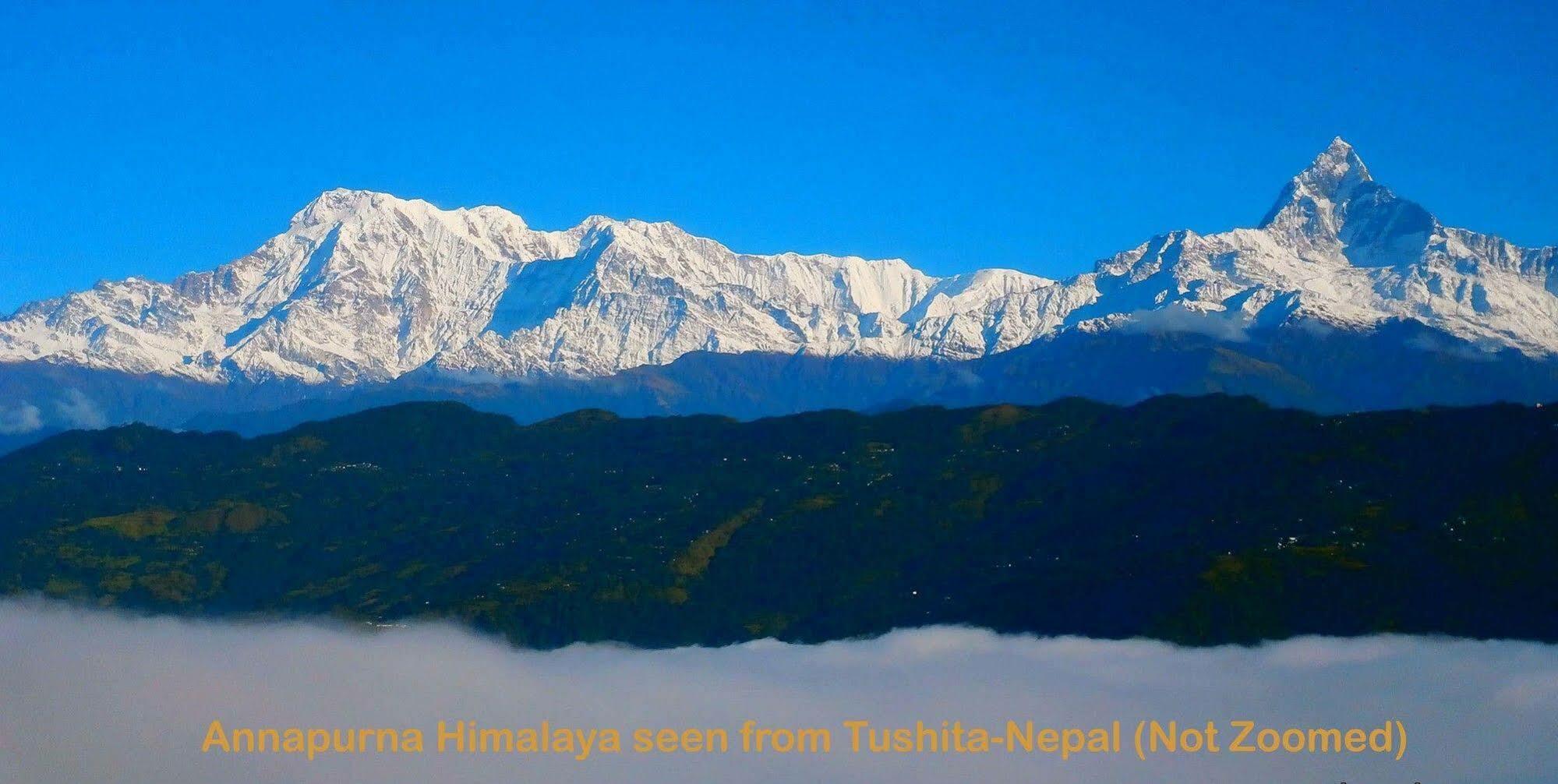 ホテル Tushita Nepal Yoga Retreat Center ポカラ エクステリア 写真